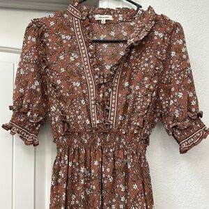 Max Studio Brown Maxi Dress